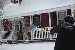 shoveling snow in minnesota