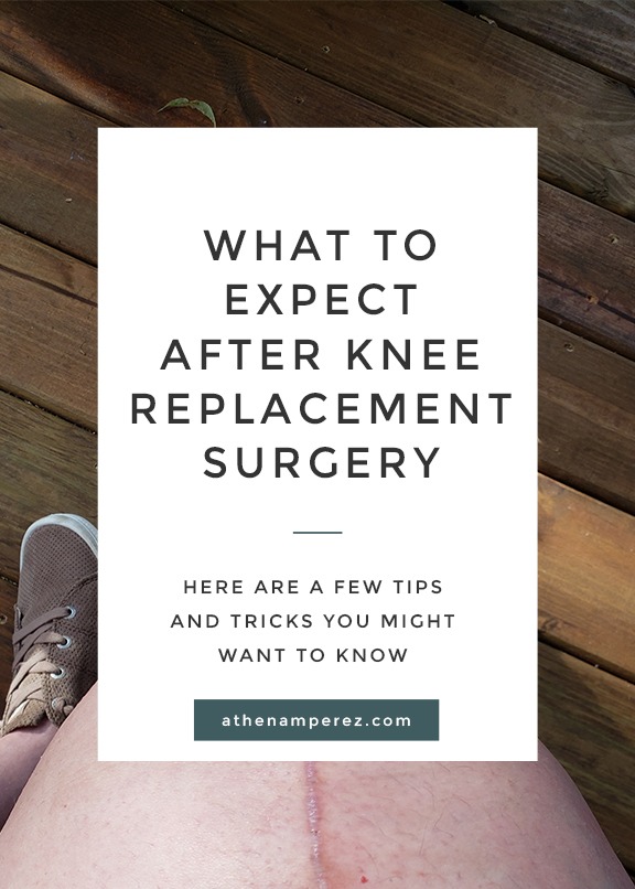 What to expect after full knee replacement surgery