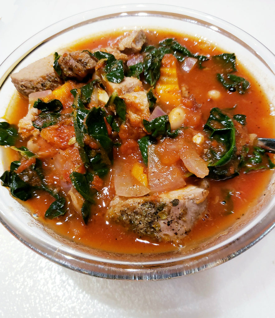 Tuscan Pork Ribollita 4 block zone meal