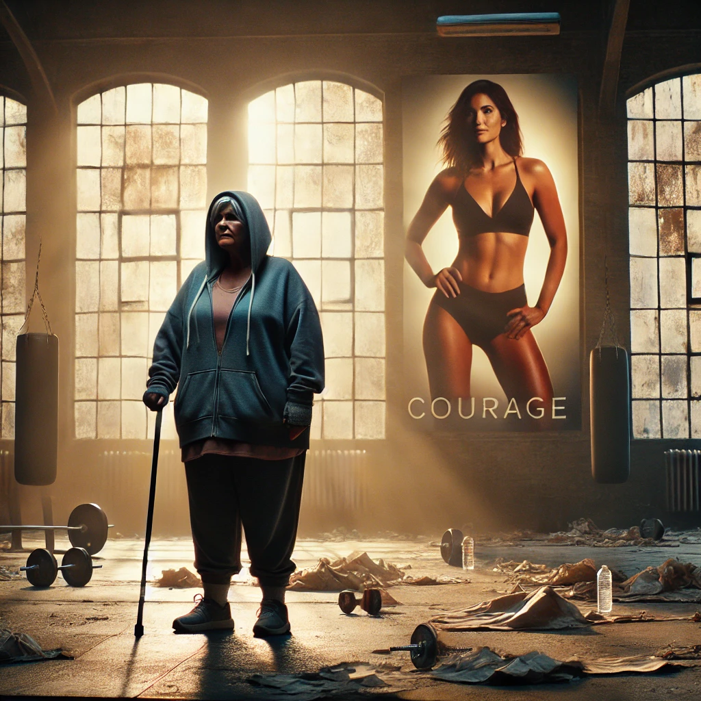 Coach learning fitness marketing for clients with obesity