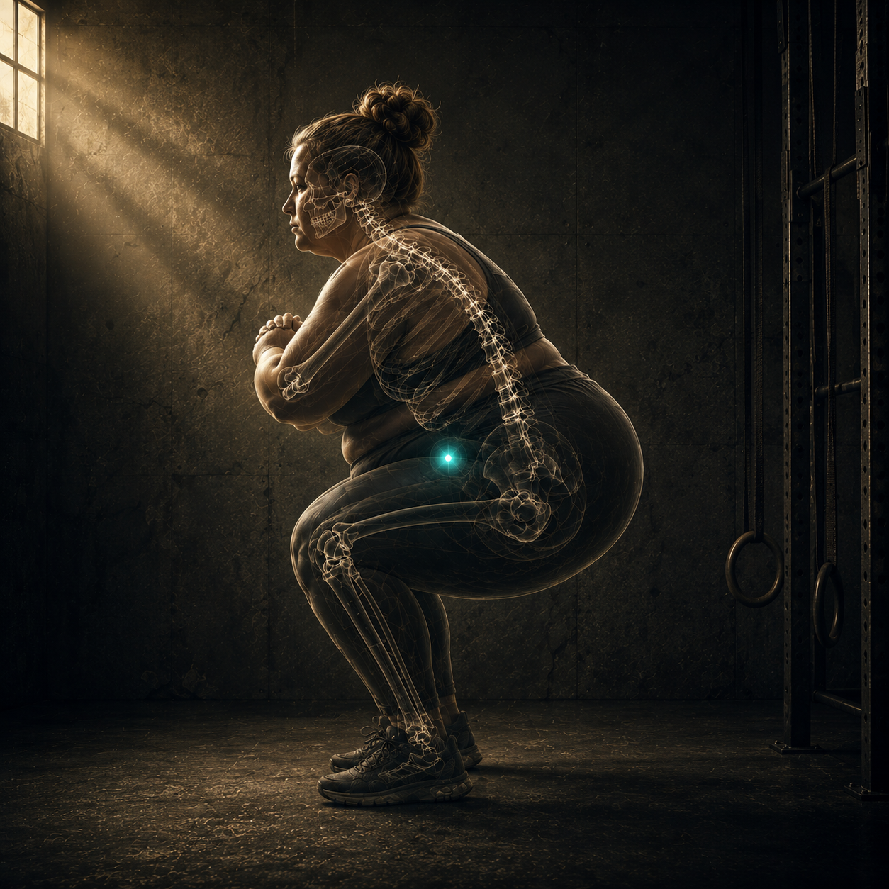 Dissecting the Squat: Additional Considerations for the Larger-Bodied Athlete